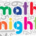 Family Math Night ~ Sept. 21